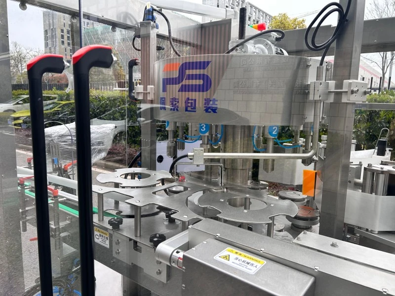 Oval Bottle Self Adhesive Labeling Machine