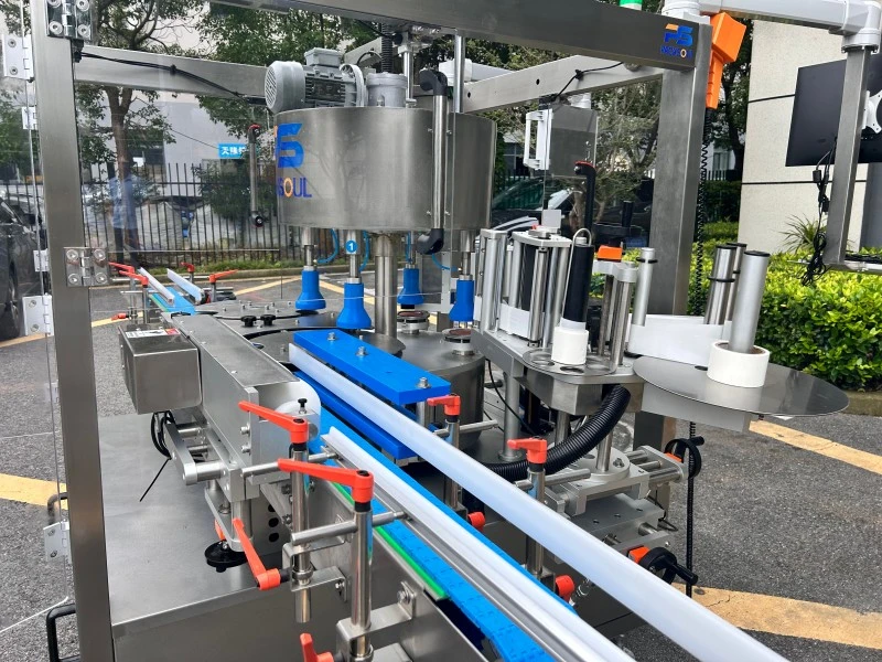 500ml Milk Bottle Labeling Machine