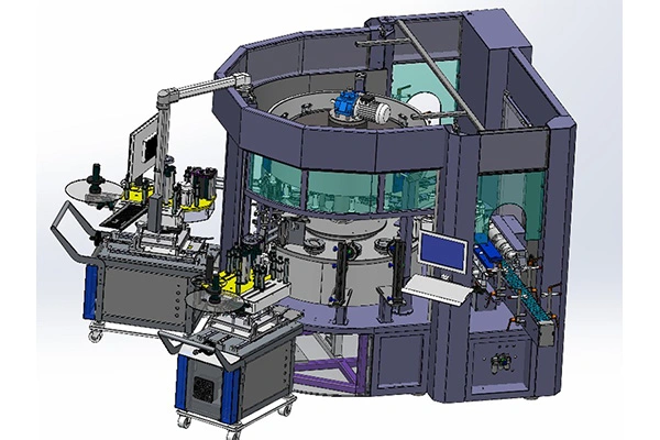 Irregular Cosmetic Bottle Labeling Machine - servo tracking labeling system detail