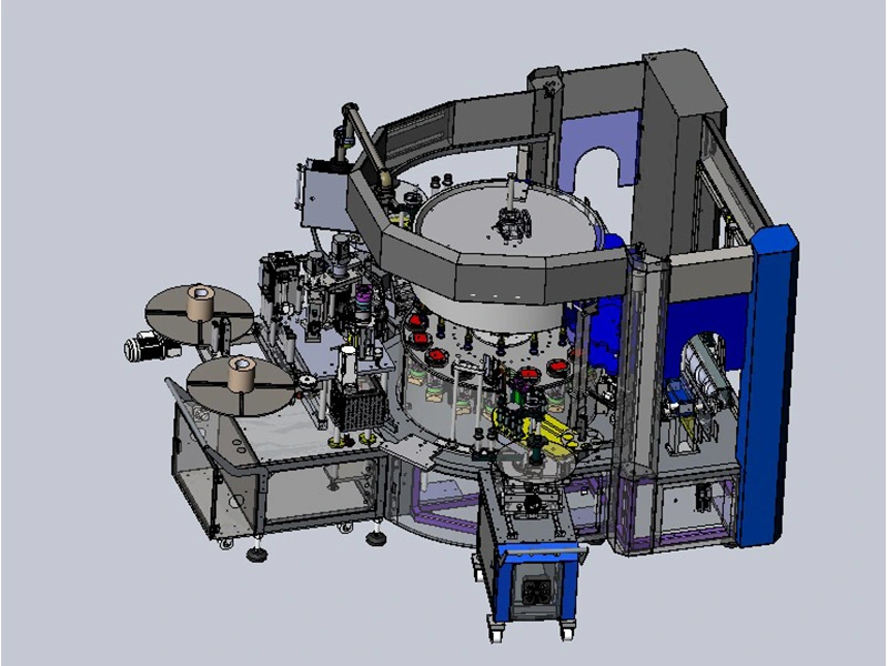 Milk Bottle Self Adhesive Labeling Machine